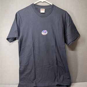Supreme Bottle Cap‎ Blue Short Sleeve Tee Classic Design